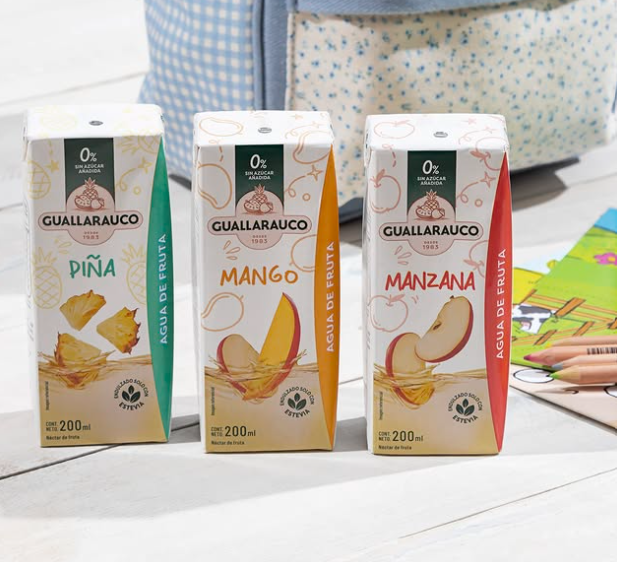 Guallarauco lanza sus nuevas aguas saborizadas: doble fruta, formato ideal para niños