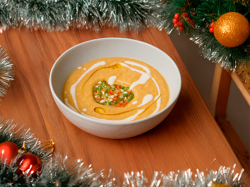 Gazpacho de mango