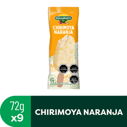 Barra de chirimoya naranja x9