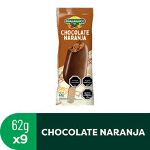Barra de chocolate naranja x9