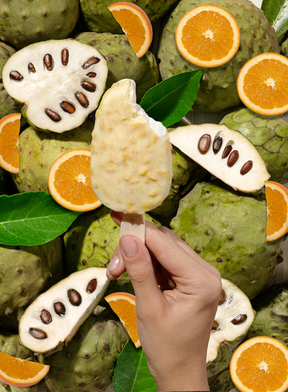 Barra de chirimoya naranja x9