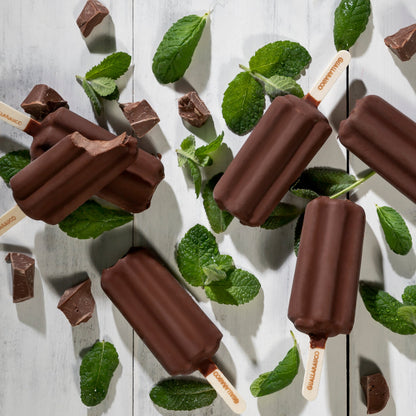 Barra chocolate menta x20