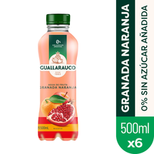 Agua de fruta Granada Naranja 500ml x 6