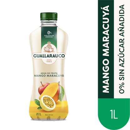 Agua de Fruta Mango Maracuyá 1L