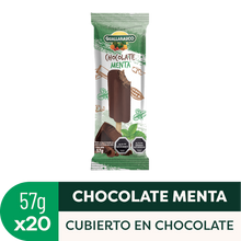 Barra chocolate menta x20