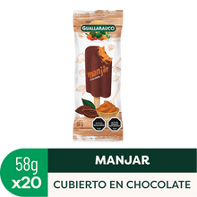 Barra de manjar chocolate x20