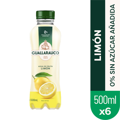 Agua de Fruta Limón 500ml x6