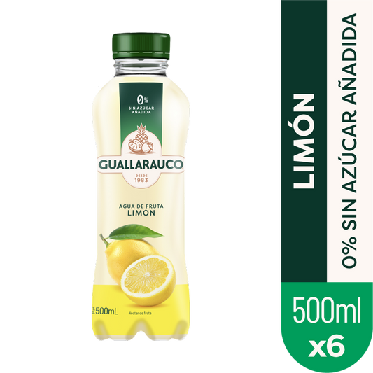 Agua de Fruta Limón 500ml x6