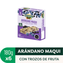 Barra de Cereal Arándano Maqui x6