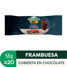 Barra de frambuesa chocolate x20