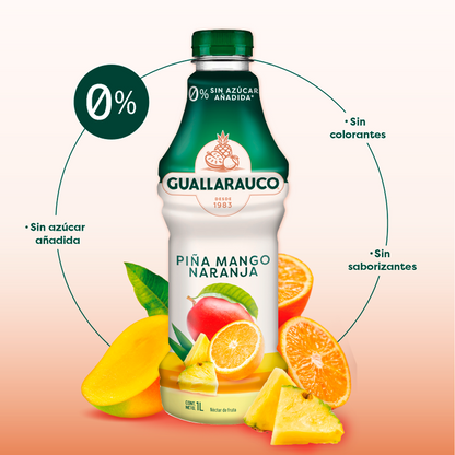 Néctar Piña Mango Naranja 1L