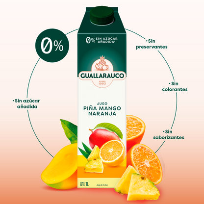Jugo Mango Piña Naranja 1L