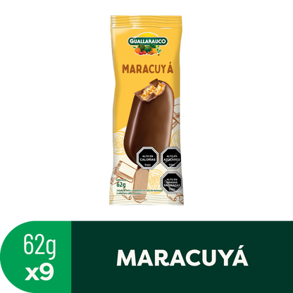 Barra de maracuyá chocolate x9