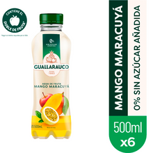 Agua de Fruta Mango Maracuyá 500ml x6