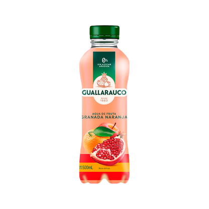 Agua de fruta Granada Naranja 500ml x 6