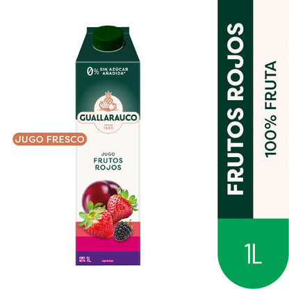 Jugo Frutos Rojos 1 Lt