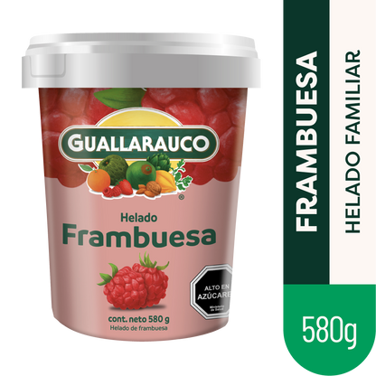 Helado Familiar Frambuesa