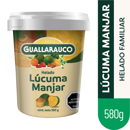 Helado Familiar Lúcuma Manjar