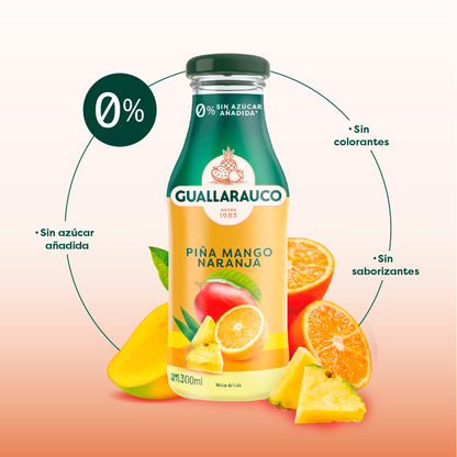 Néctar Piña Mango Naranja 300ml x6