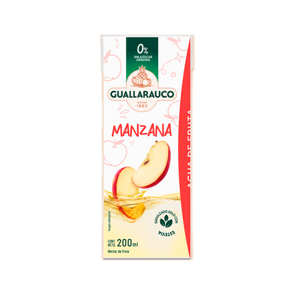 Agua de Fruta Manzana 200ml x24